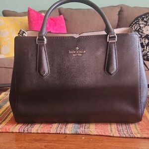 Kate Spade Elegant Black  Satchel
